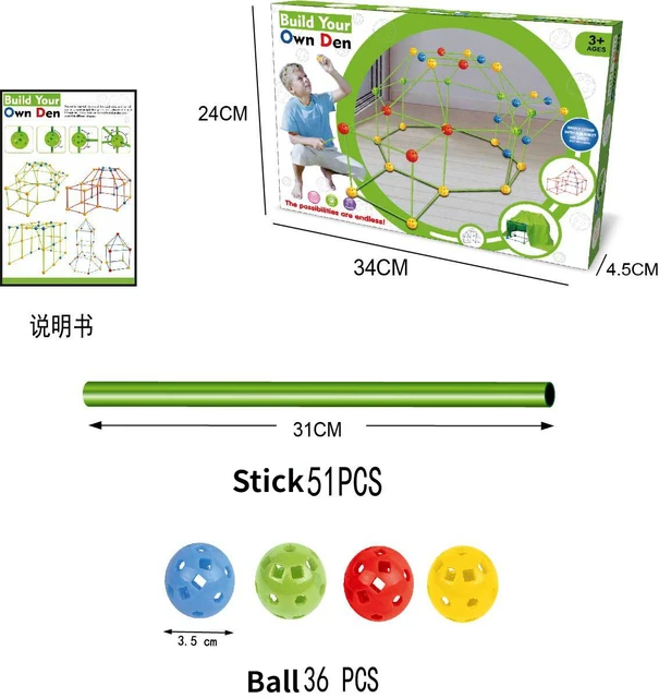 Kit De Blocs De Construction Pour Enfants